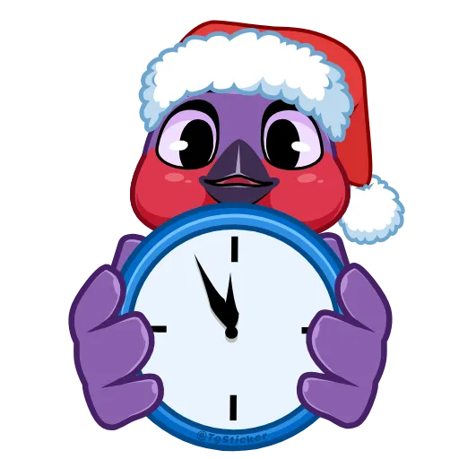 🕛 Эмодзи «Финч» для Telegram