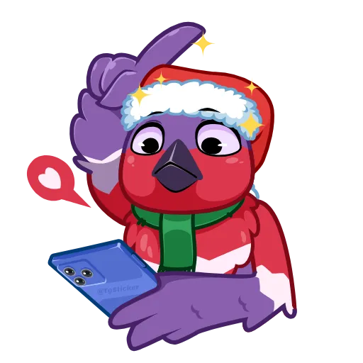 💙 Эмодзи «Финч» для Telegram
