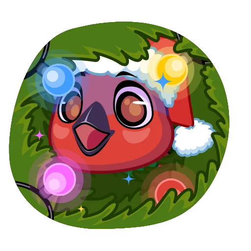 🤩 Эмодзи «Финч» для Telegram