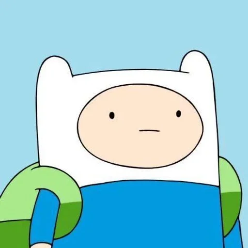 Стикерпак Finn для Telegram — скачать