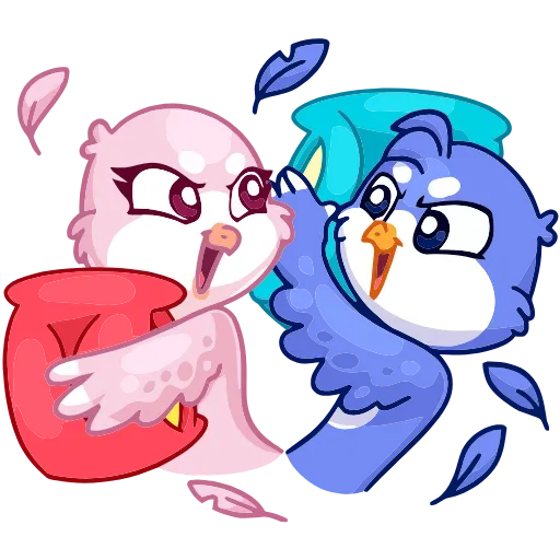 🤕 Эмодзи «Фин и Фенечка» для Telegram