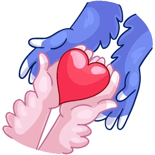 ❤️ Эмодзи «Фин и Фенечка» для Telegram