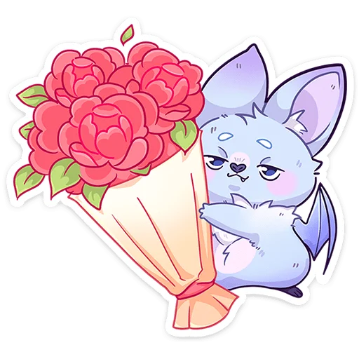 💐 Стикер «Фин без надписей» для Telegram
