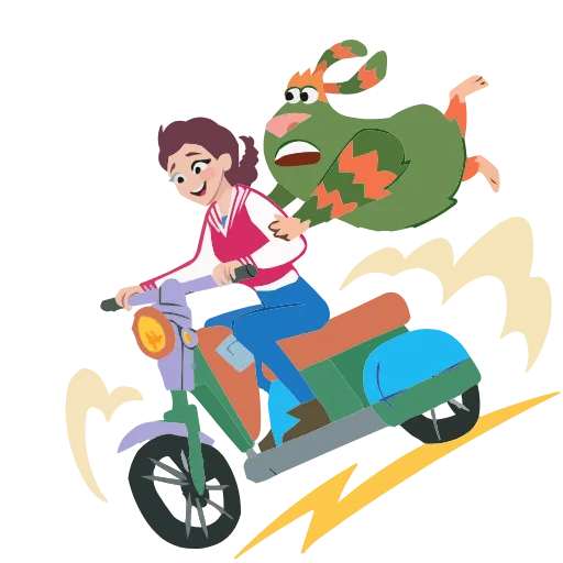 🏍 Эмодзи «Финник» для Telegram