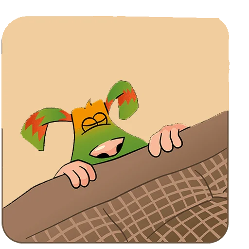 😴 Стикер «Финник Без Текста» для Telegram