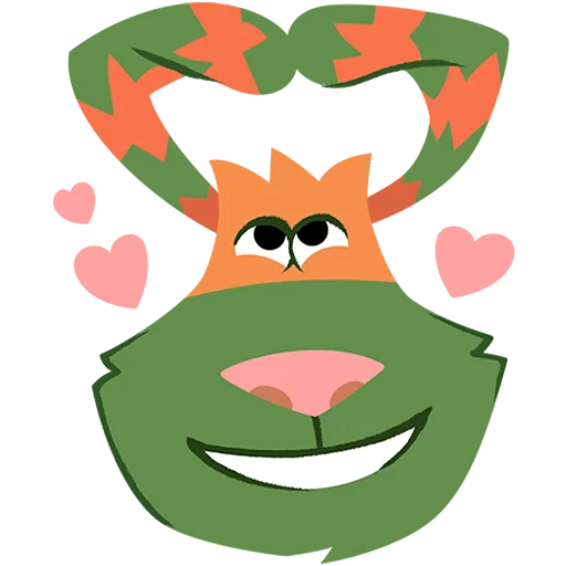 🥰 Стикер «Финник Без Текста» для Telegram