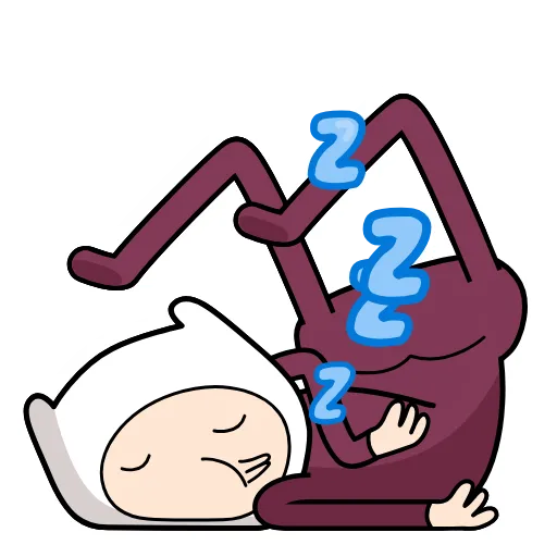 😴 Стикер «Finn» для Telegram