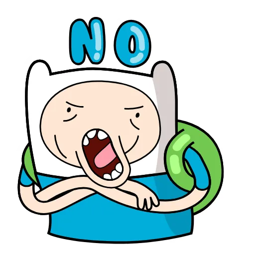 🙅‍♂️ Стикер «Finn» для Telegram