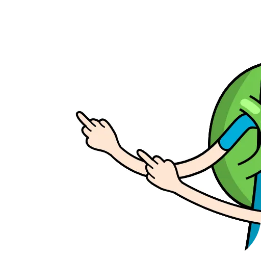 🖕 Стикер «Finn» для Telegram