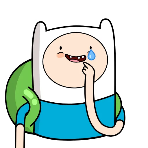 Стикерпак Finn для Telegram — скачать
