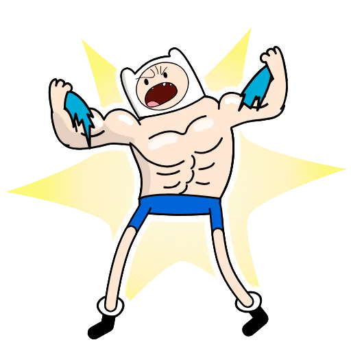 💪 Стикер «Finn» для Telegram