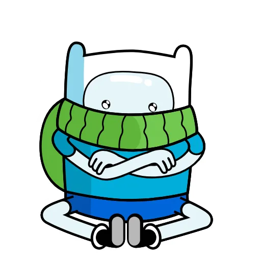 🥶 Стикер «Finn» для Telegram