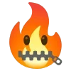 🤐 Эмодзи «fire 1» для Telegram