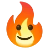 🙂 Эмодзи «fire 1» для Telegram