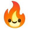 🙂 Эмодзи «fire 1» для Telegram