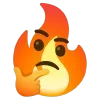 🤔 Эмодзи «fire 1» для Telegram