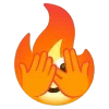 🫣 Эмодзи «fire 1» для Telegram