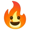 😃 Эмодзи «fire 1» для Telegram