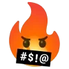 🤬 Эмодзи «fire 1» для Telegram