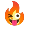 😜 Эмодзи «fire 1» для Telegram