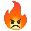 😡 Эмодзи «fire 1» для Telegram