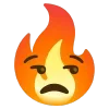 😒 Эмодзи «fire 1» для Telegram