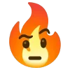 🤨 Эмодзи «fire 1» для Telegram
