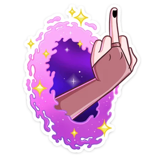 😝 Стикер «Огненная Лавиния» для Telegram