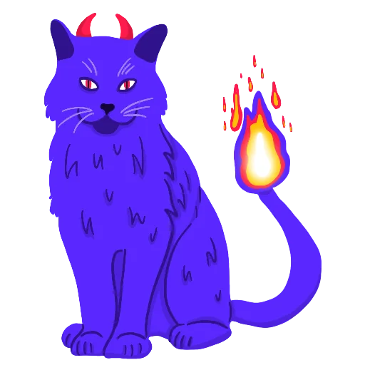 😽 Стикер «fire stickers» для Telegram