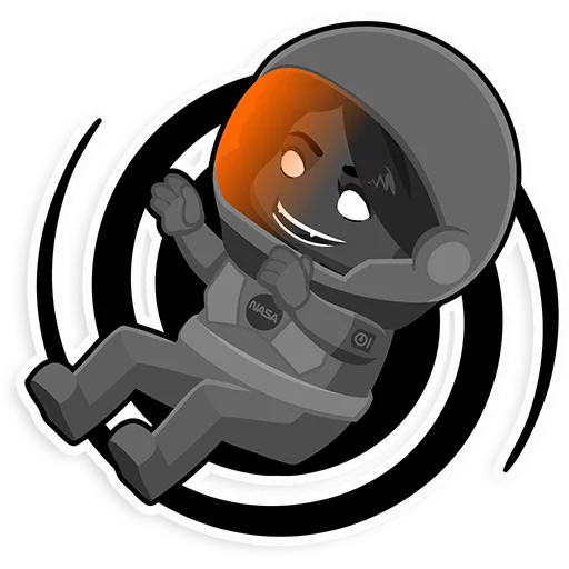 🌌 Стикер «fire-mori» для Telegram
