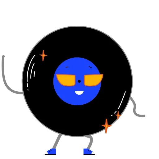 😎 Стикер «Фирма «Мелодия» для Telegram