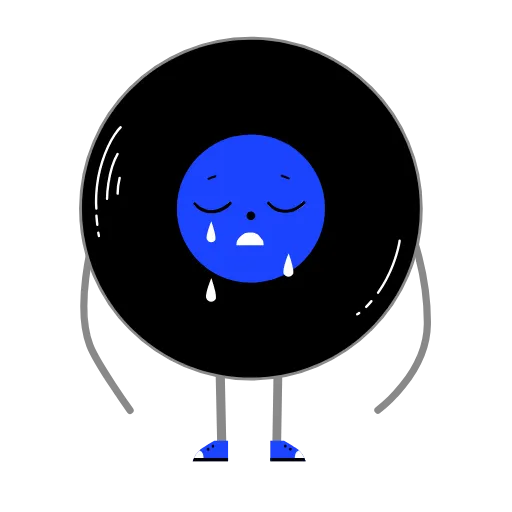 😢 Стикер «Фирма «Мелодия» для Telegram