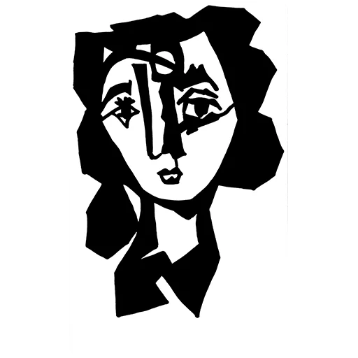 💇‍♀ Стикер «ЧБ / BW» для Telegram