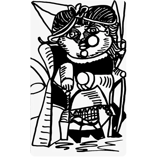 Стикерпак ЧБ / BW для Telegram — скачать