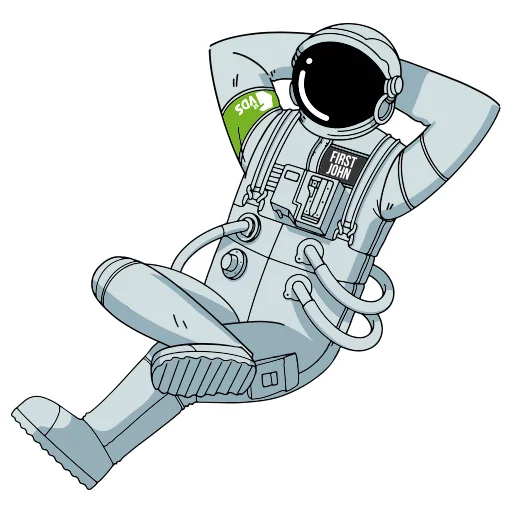 Стикерпак FirstVDS - космос, хостинг и котики для Telegram — скачать