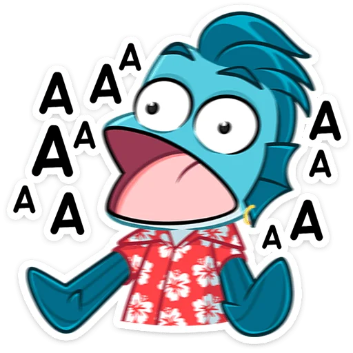 😮 Стикер «Фиш и Фишка» для Telegram