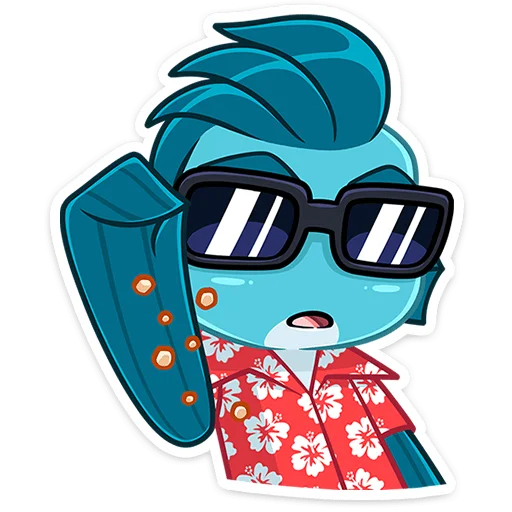 😎 Стикер «Фиш и Фишка» для Telegram