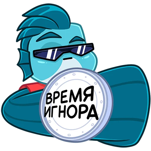 🐟 Стикер «Фиш и Фишка» для Telegram