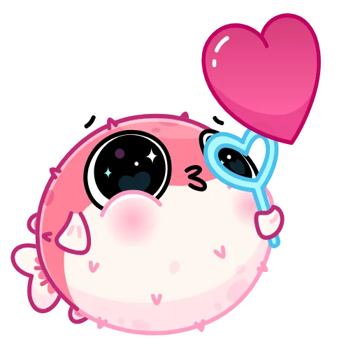😘 Стикер «Puffer Fish» для Telegram