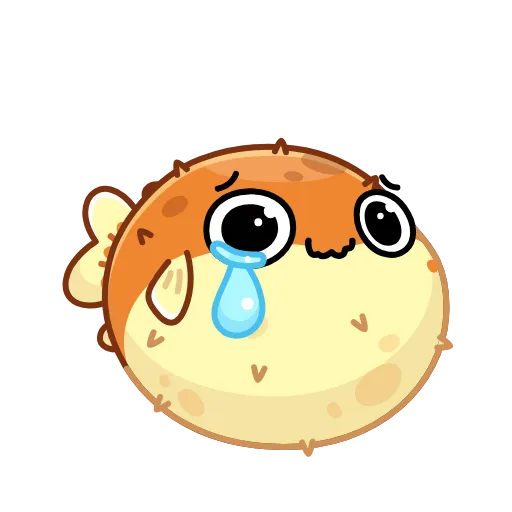 🥲 Стикер «Puffer Fish» для Telegram