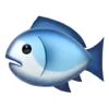 Эмодзи Fish Reaction для Telegram — скачать