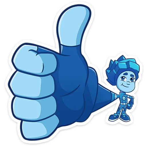 👍 Стикер «Фиксики» для Telegram
