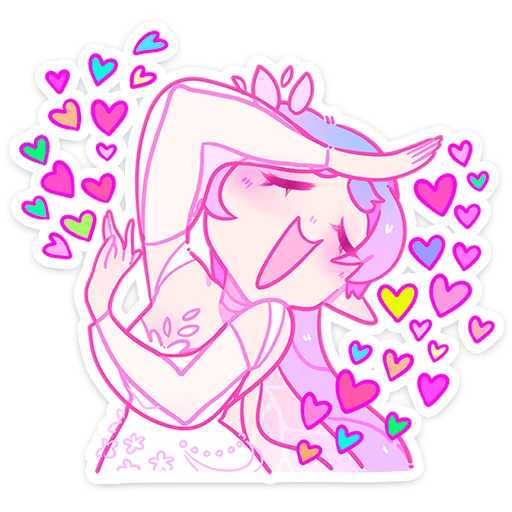 🥰 Стикер «Физи» для Telegram