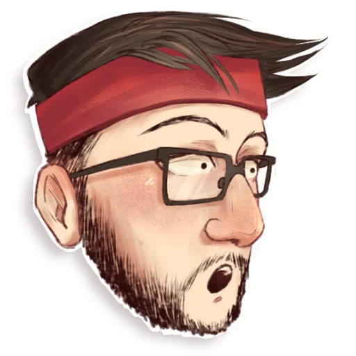 😱 Стикер «Flackjk chort» для Telegram