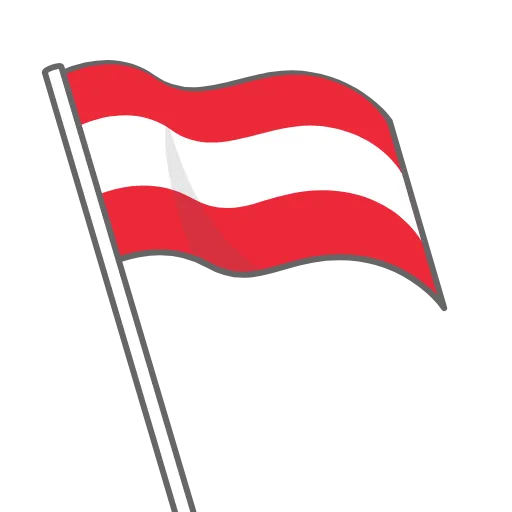 🇦🇹 Стикер «Флаги» для Telegram