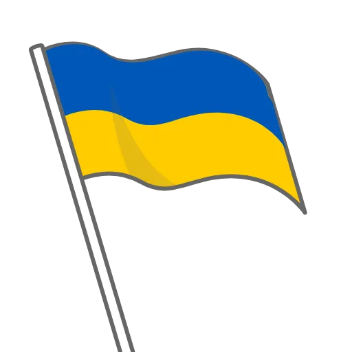 🇺🇦 Стикер «Флаги» для Telegram