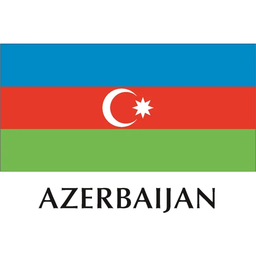 🇦🇿 Стикер «Flags» для Telegram