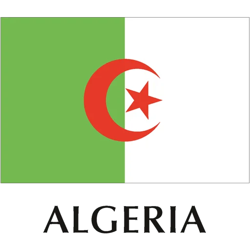 🇩🇿 Стикер «Flags» для Telegram