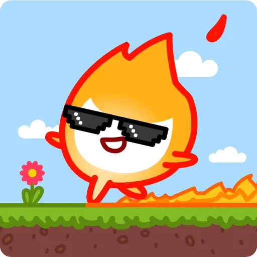 😎 Стикер «Little Flame» для Telegram