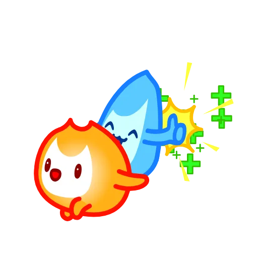 👍 Стикер «Little Flame» для Telegram